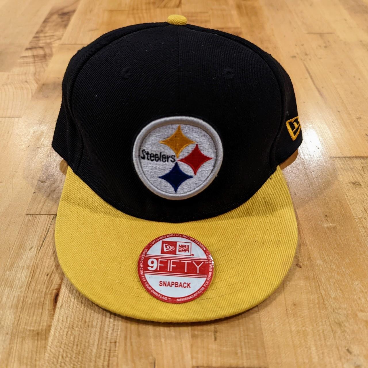 Vintage Pittsburgh Steelers Hat NFL Cap Snapback - Depop