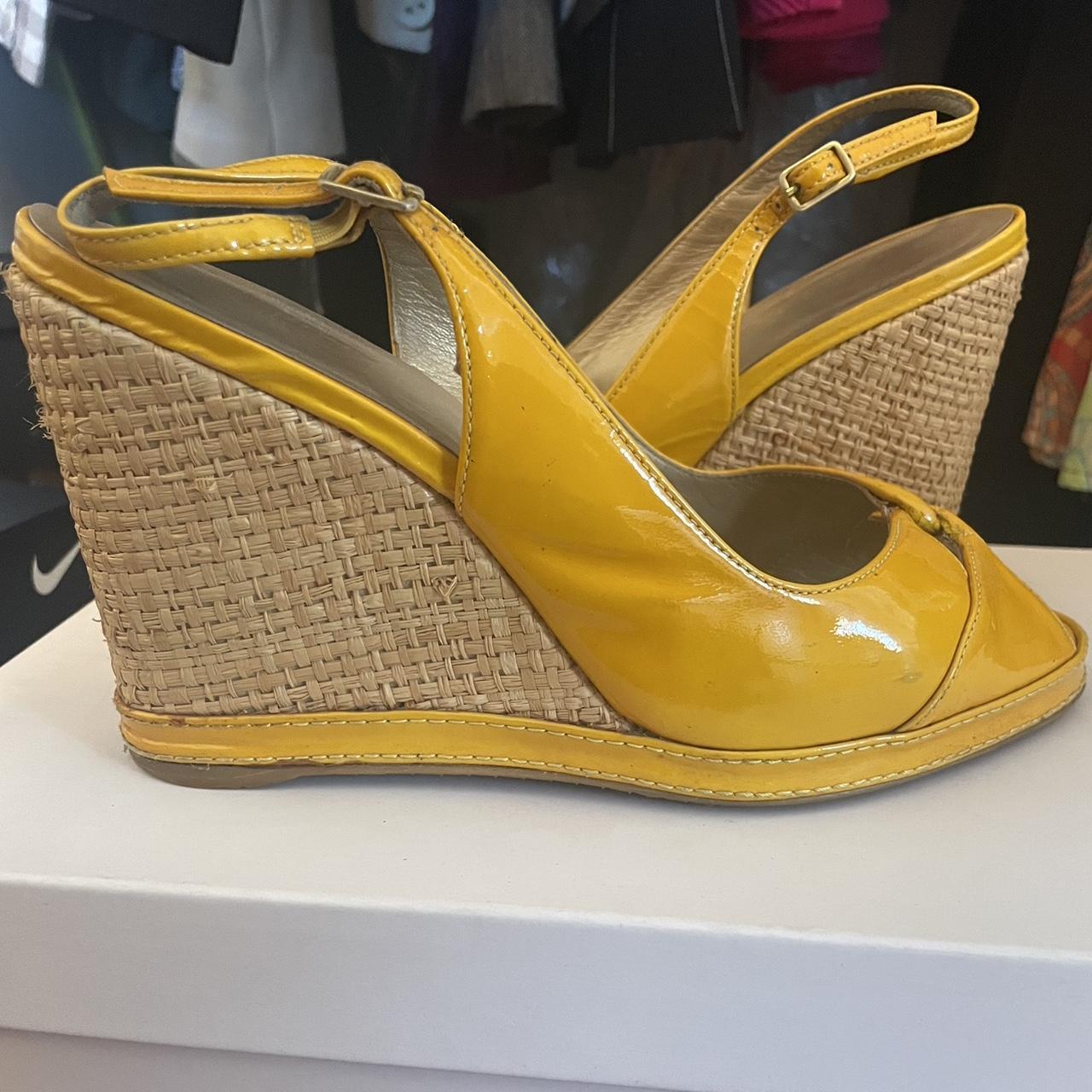 Yellow 3 clearance inch heels