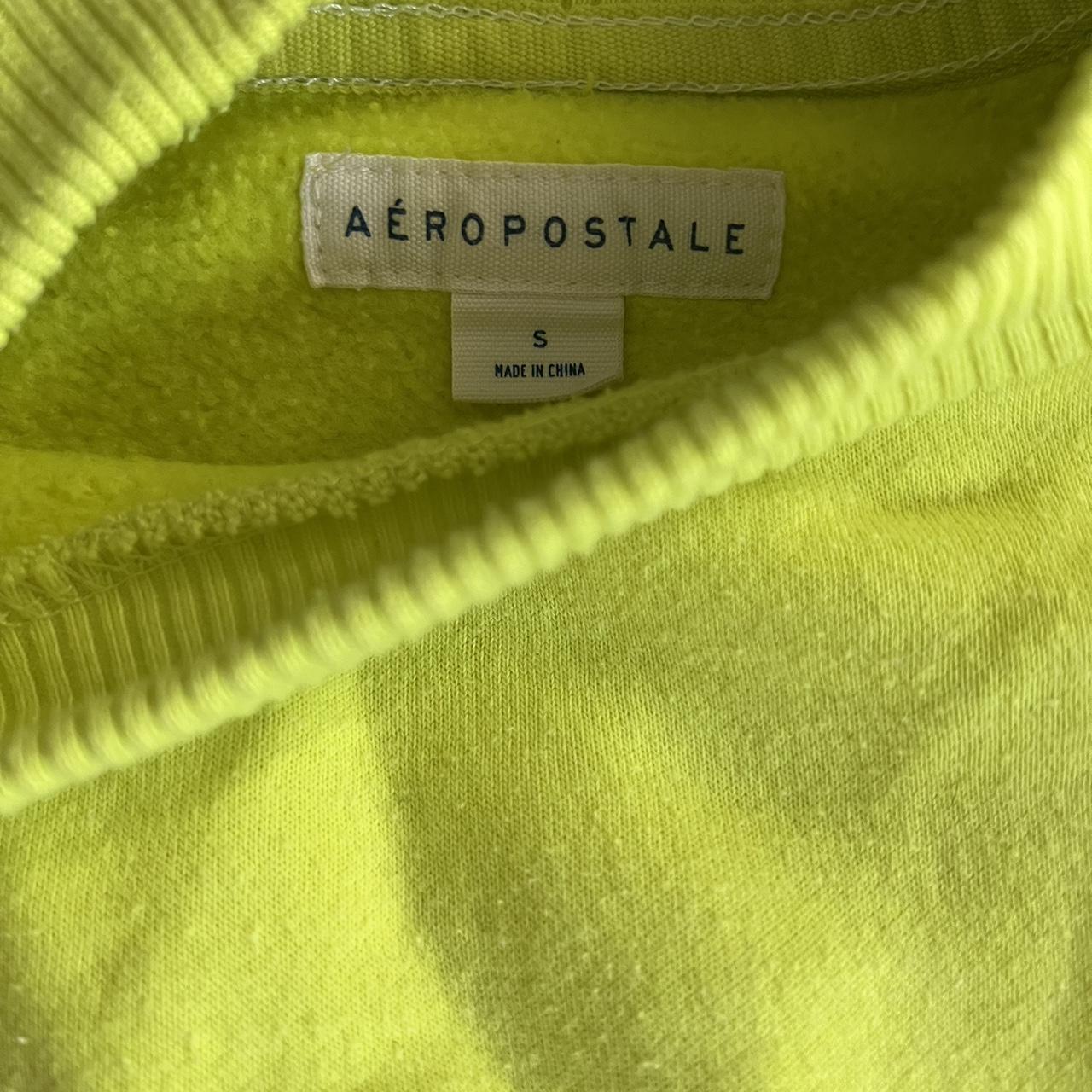 Aeropostale Women's Yellow Sweatshirt (2)