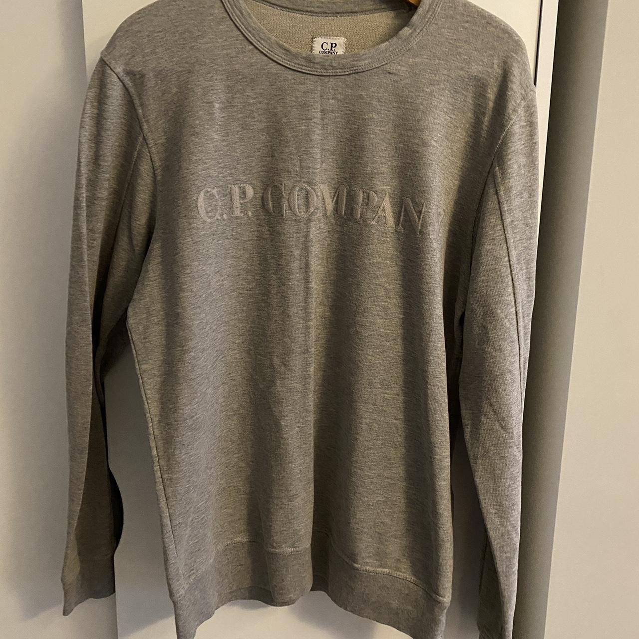 Cp company grey sweatshirt 9/10 condition Worn... - Depop
