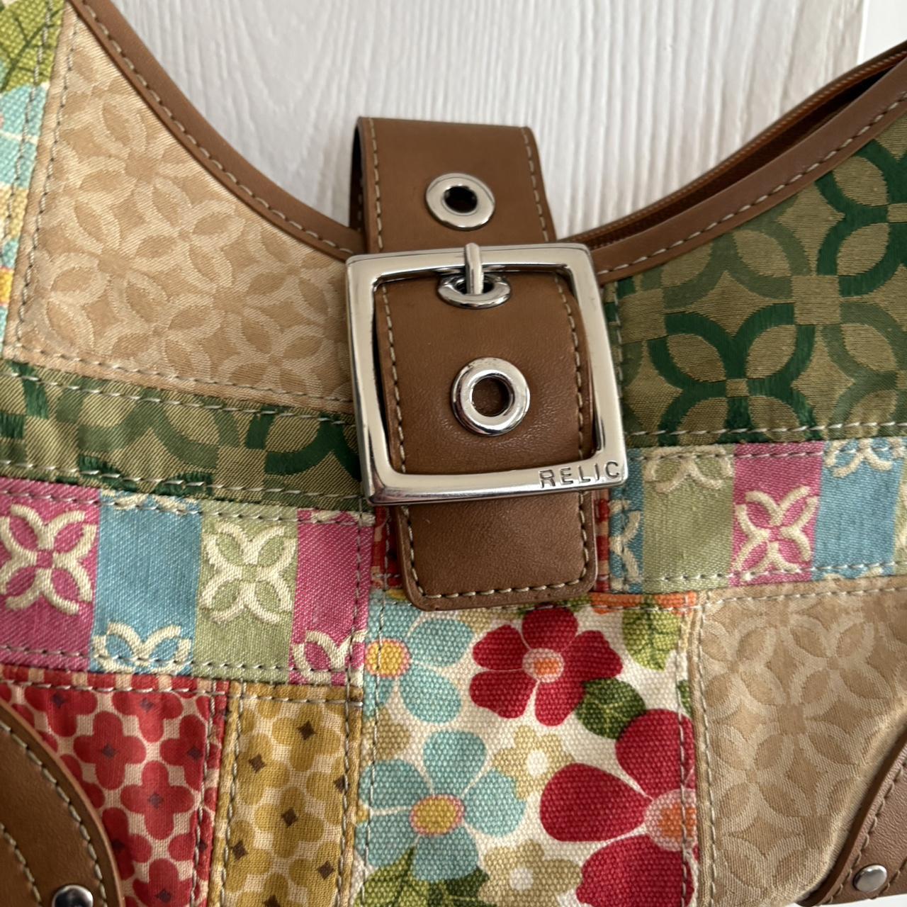 Women's Bag - Multi/Brown – Relic patchwork purse… - image 2