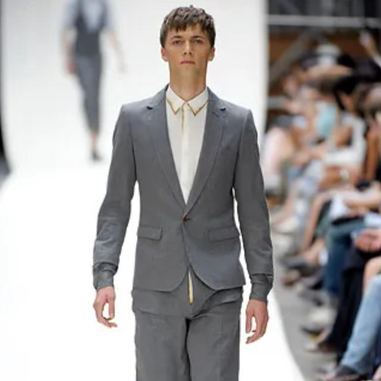 Maison Mihara Yasuhiro Miharayasuhiro burn button up | Depop