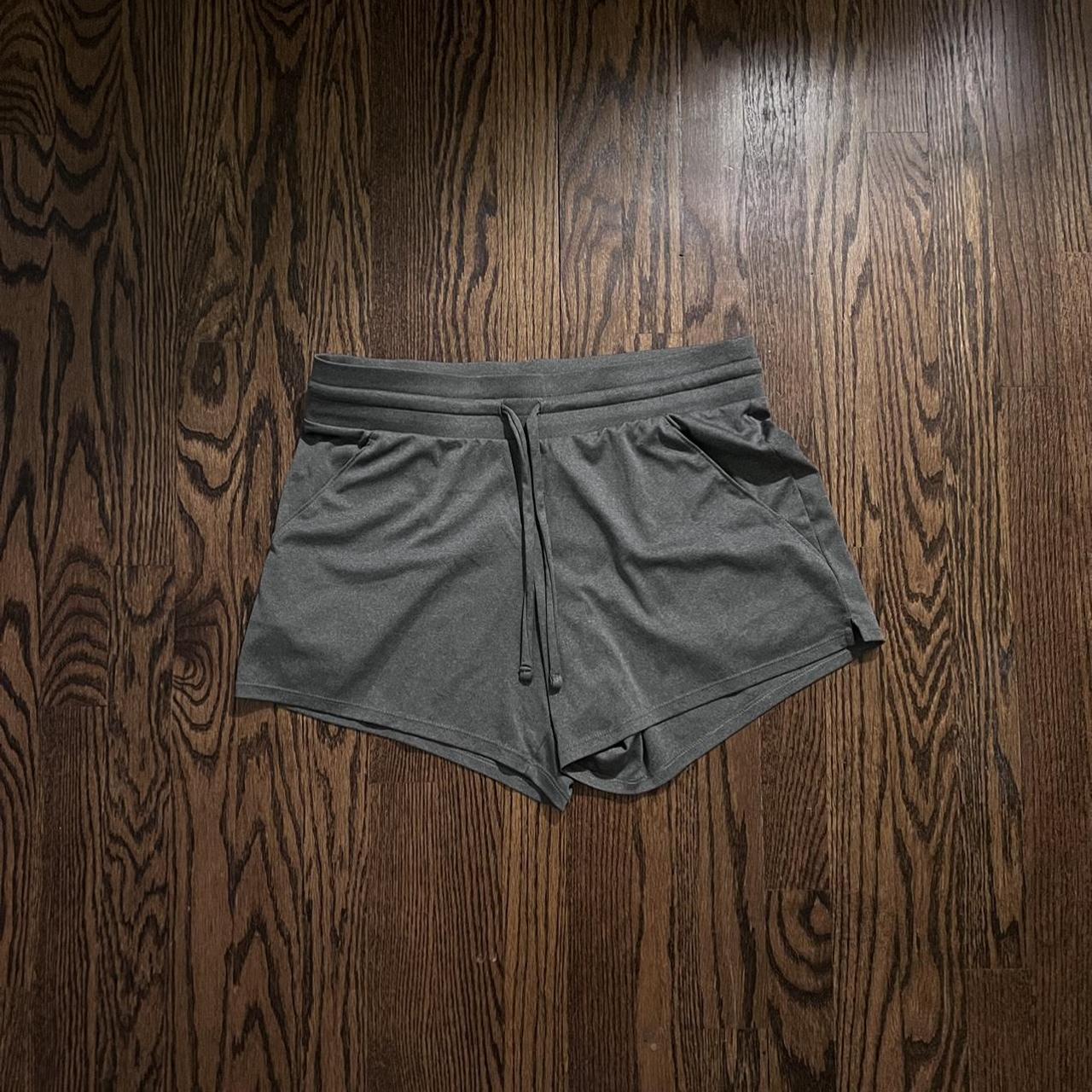 Grey shorts for working out, lounging, anything!... Depop