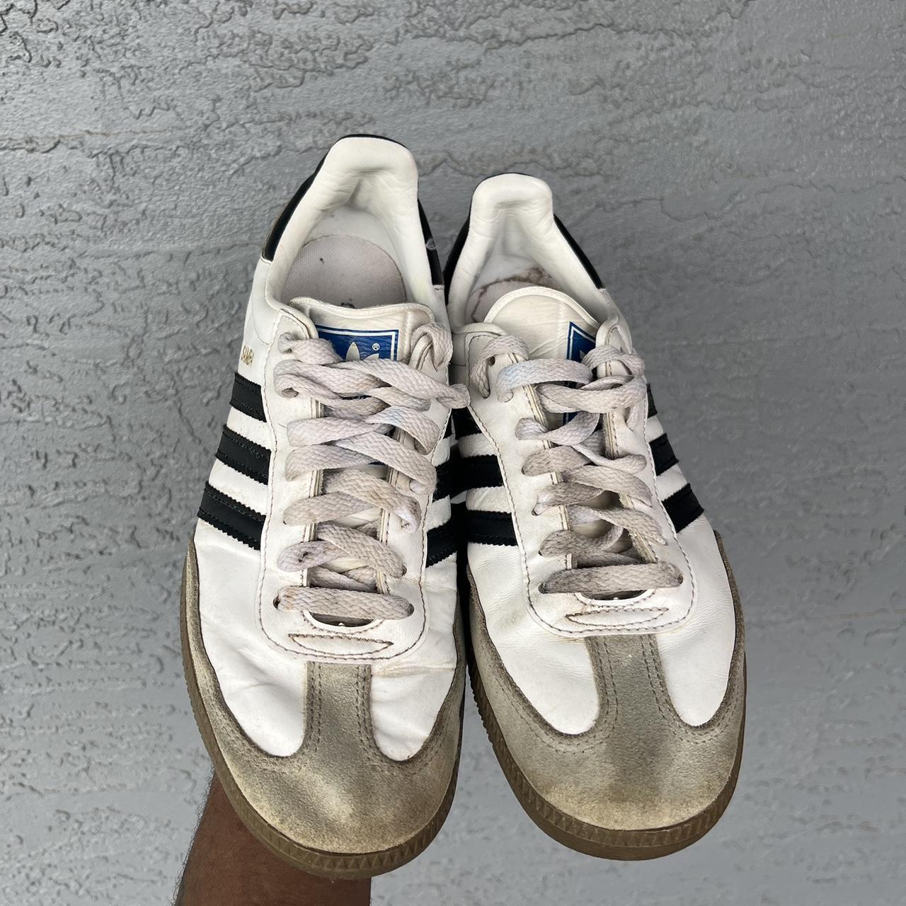 mens black and white adidas