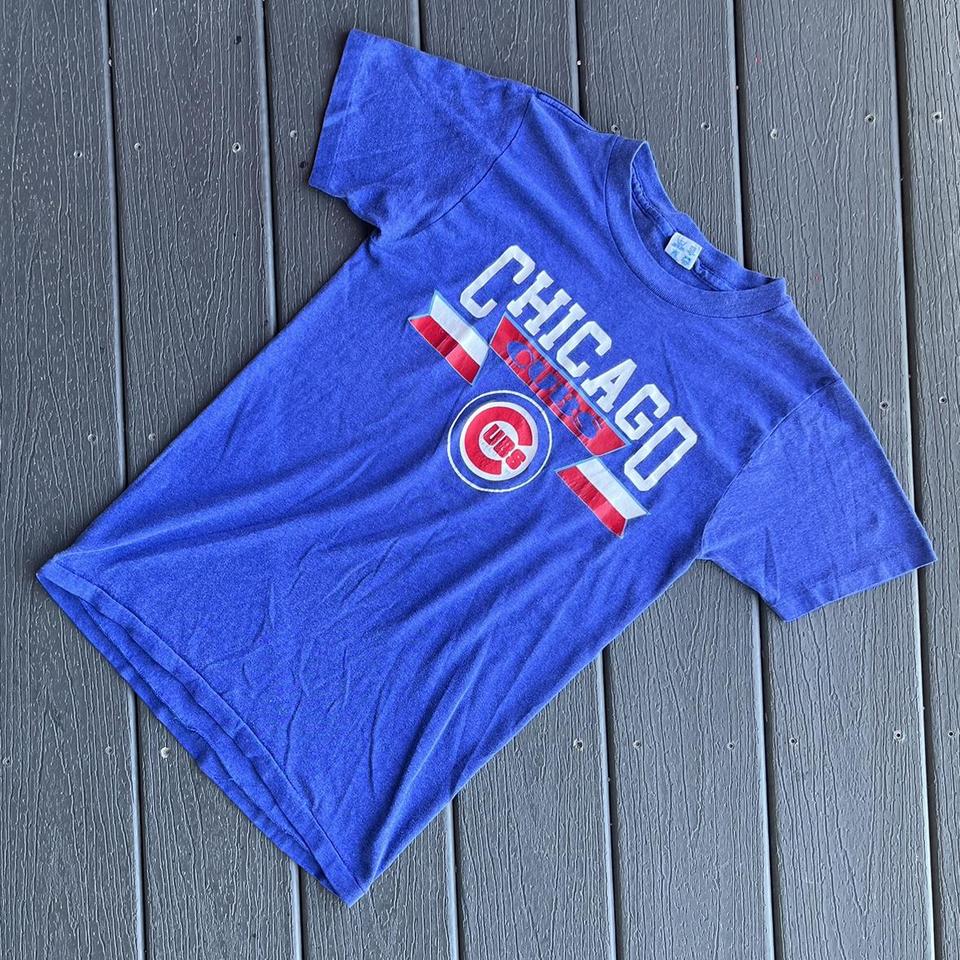 Vintage 80s Chicago Cubs T Shirt 80s MLB Baseball - Depop