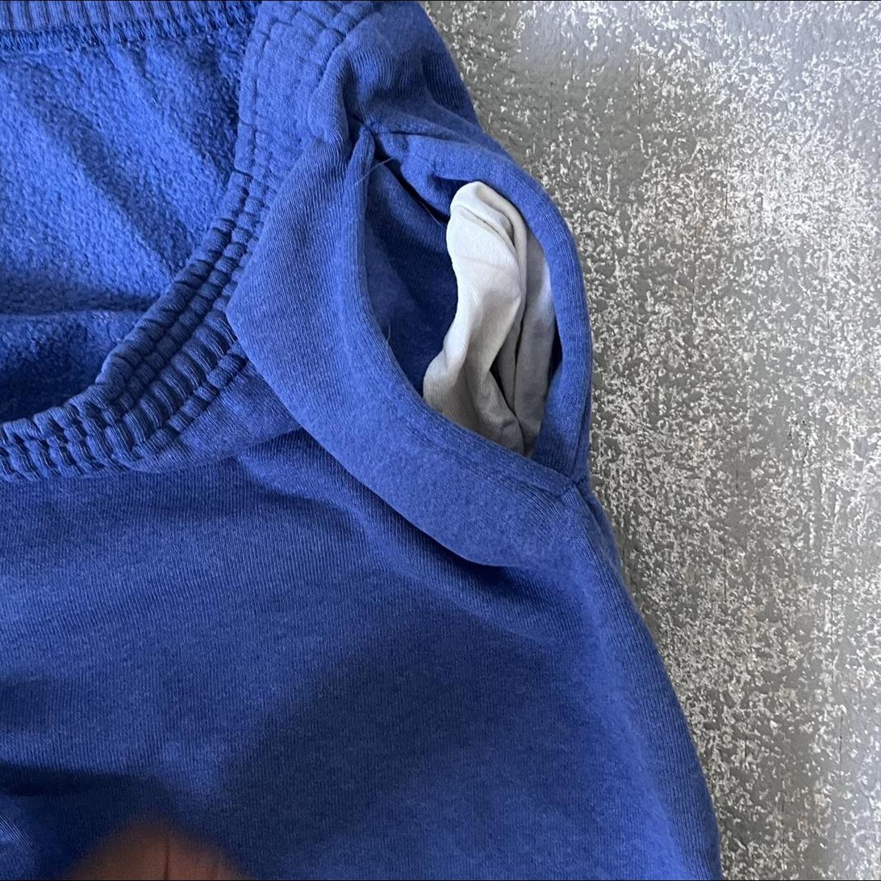 vintage russell athletic made in usa blue sweatpants... - Depop