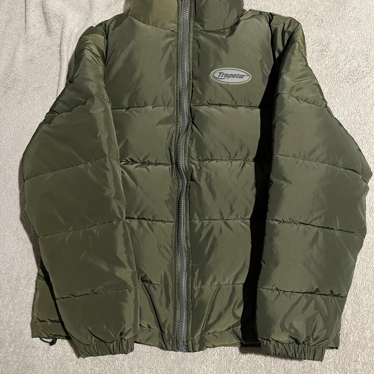 Trapstar hyperdrive jacket olive green camo Great... Depop