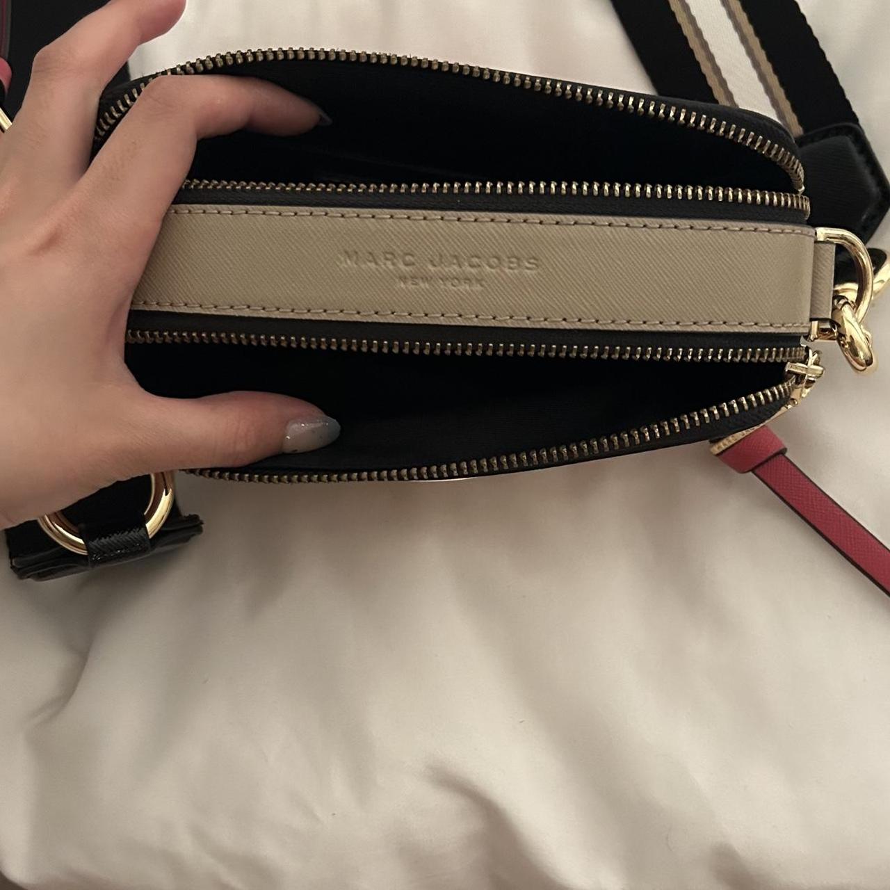 Marc Jacobs Snapshot bag in pink, red, black with a - Depop