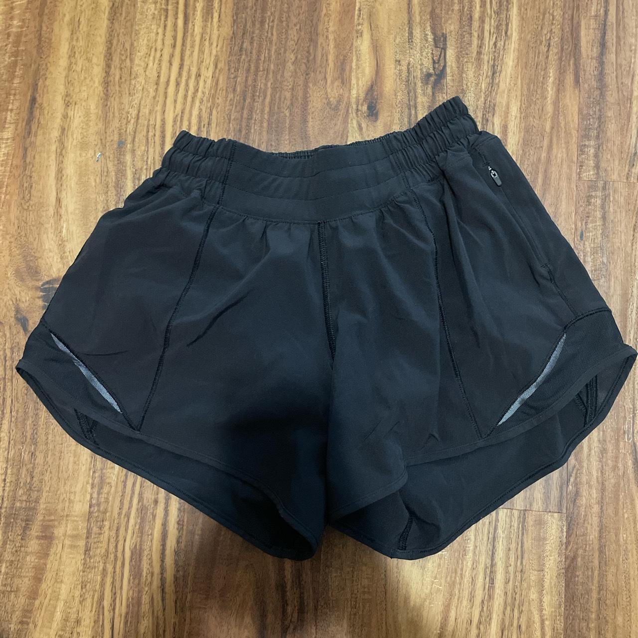 Lululemon Mid-rise speed up shorts 4 inch inseam. - Depop