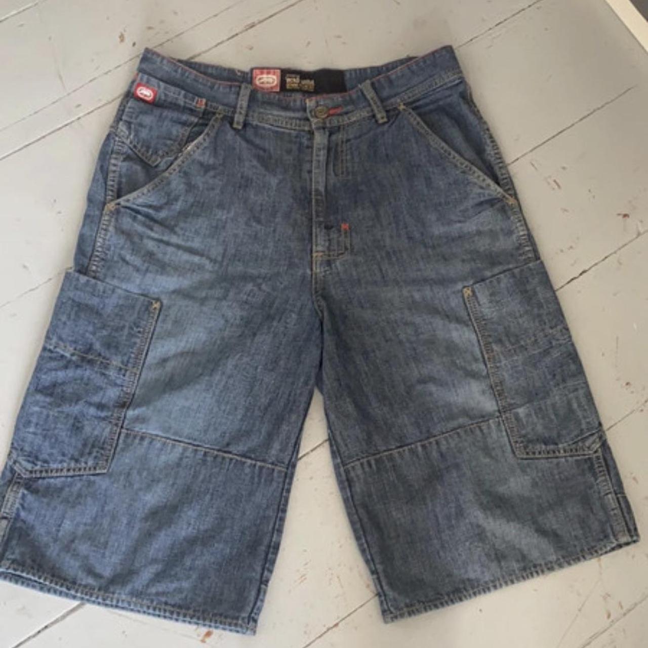 Ecko unltd baggy jorts Excellent condition W32... - Depop