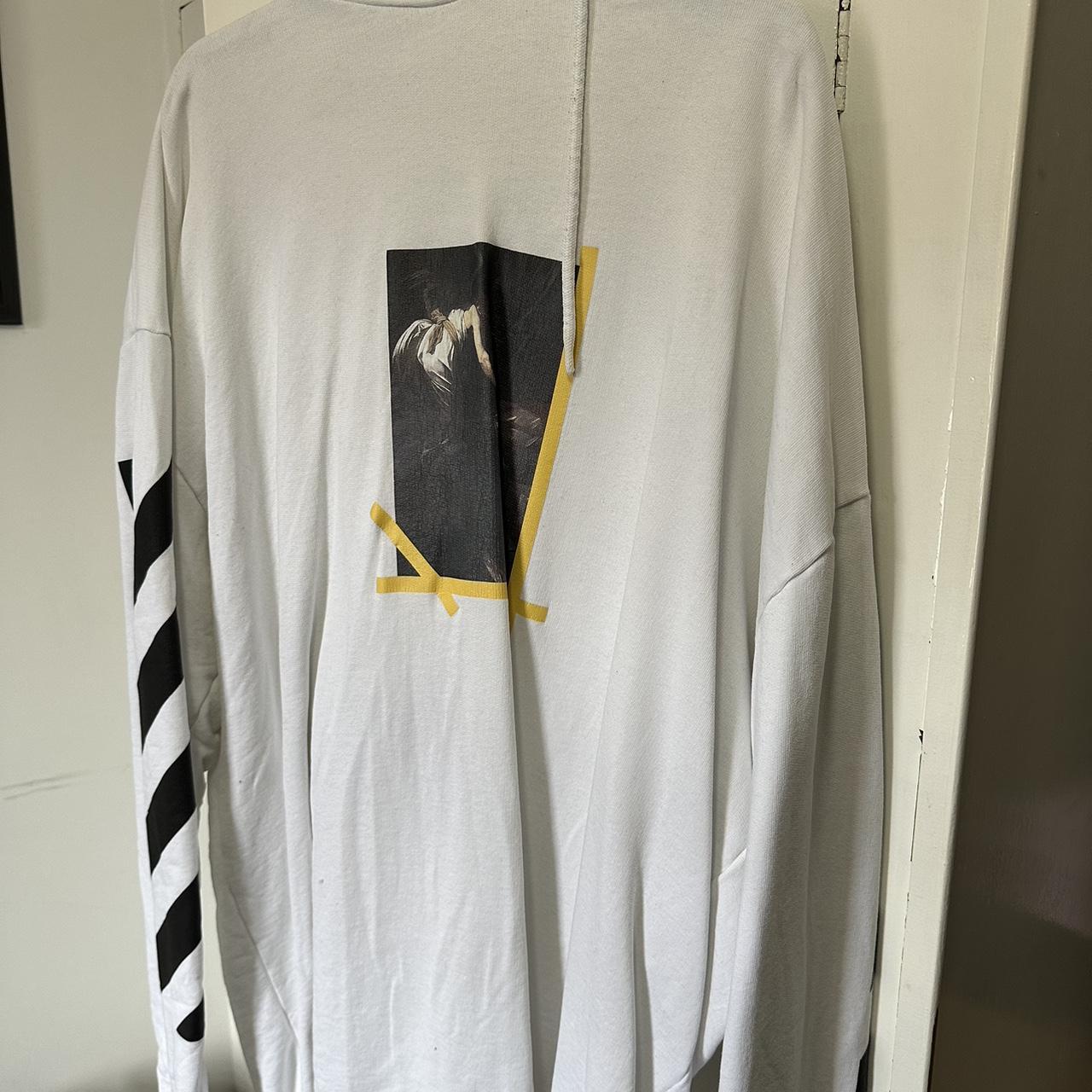 Off white annunciation online hoodie