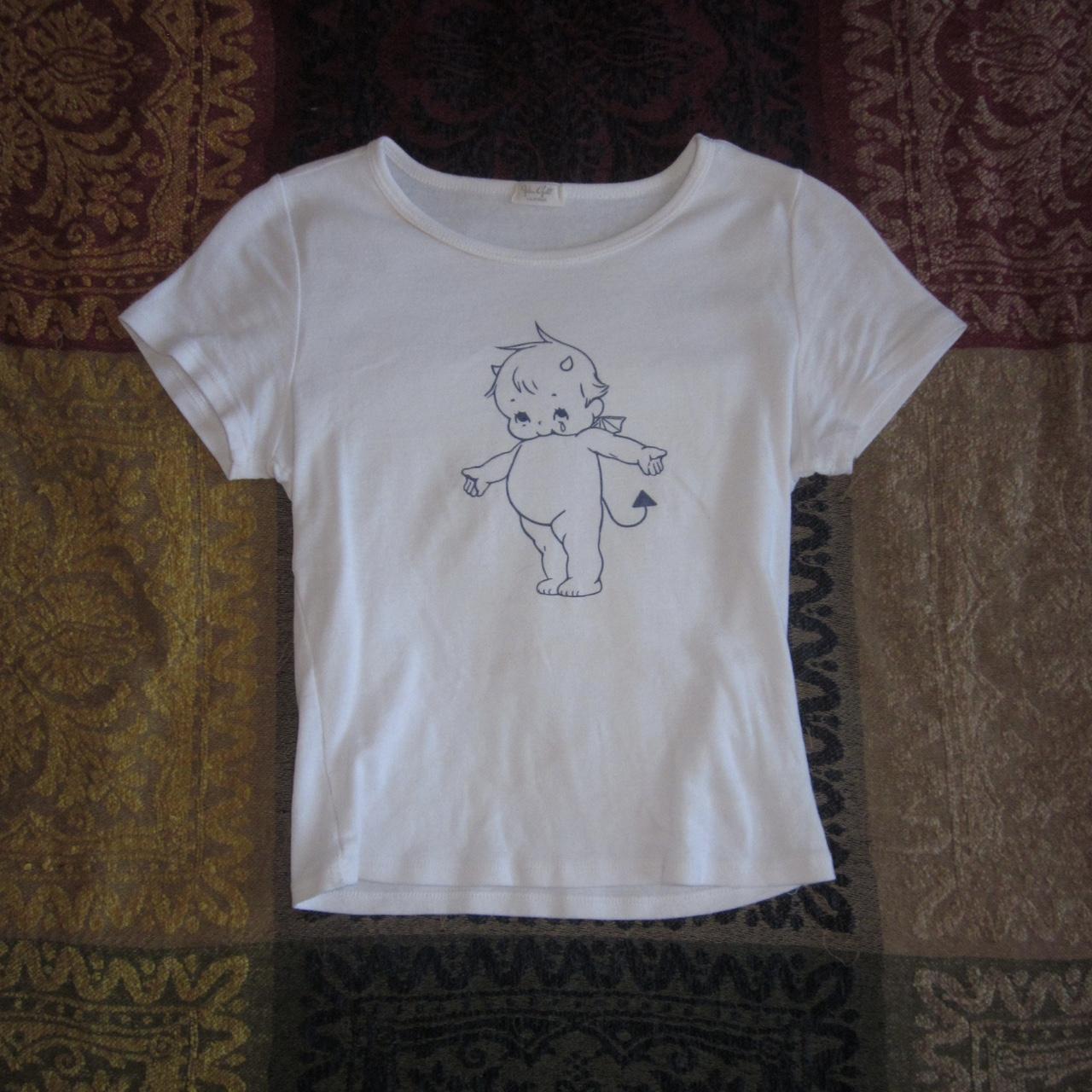 FREE SHIPPING brandy melville devil baby ashlyn top - Depop