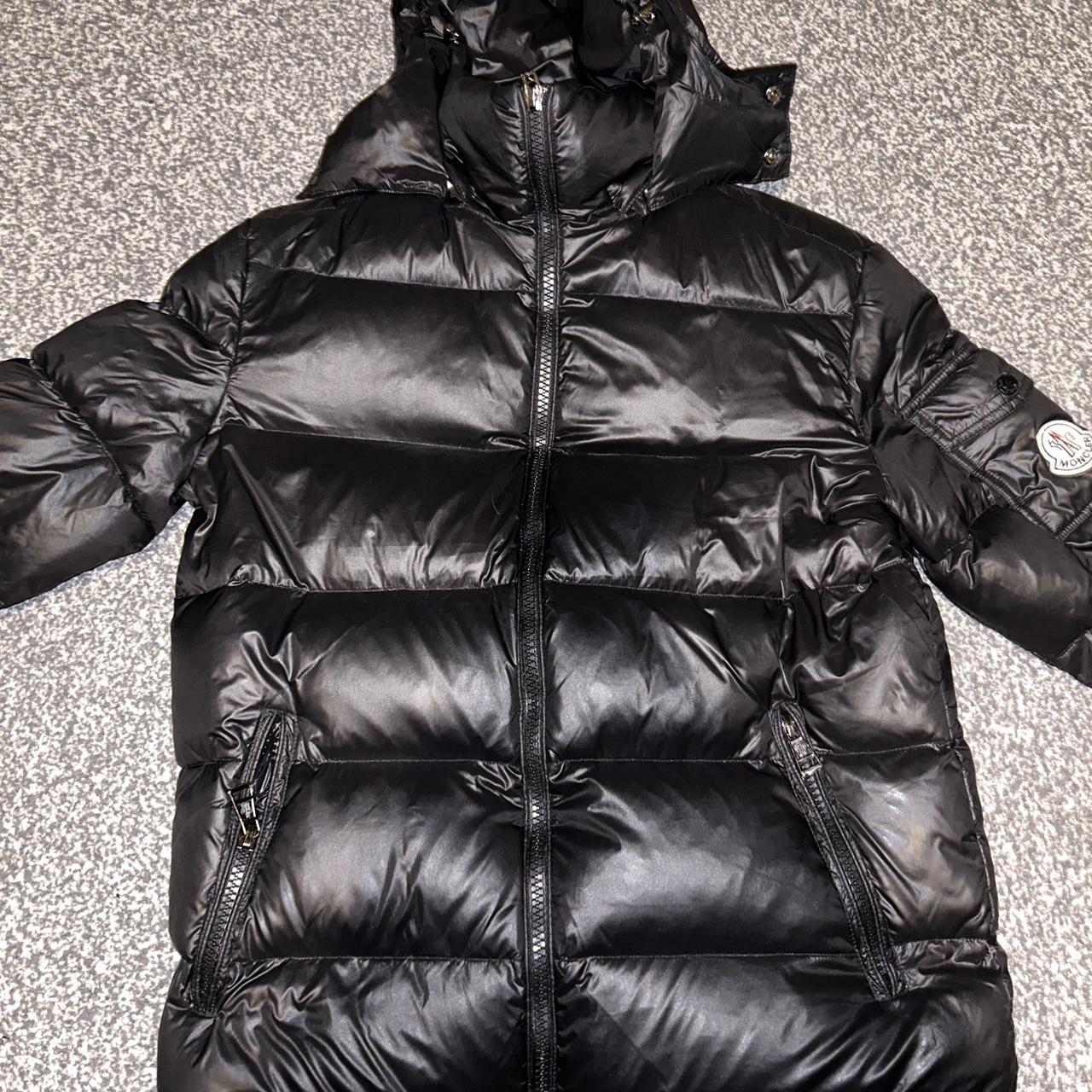 Moncler Men's Black Jacket | Depop