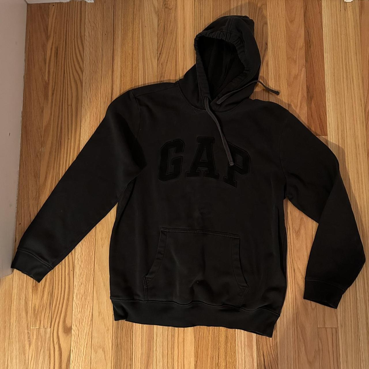 GAP black hoodie - Depop