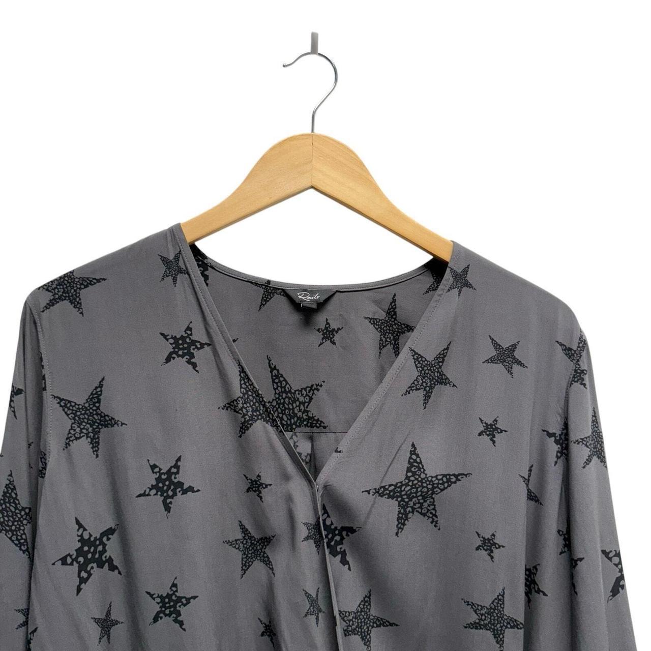 Rails Women's Blouse - Grey - L – Rails Hillary T… - image 5