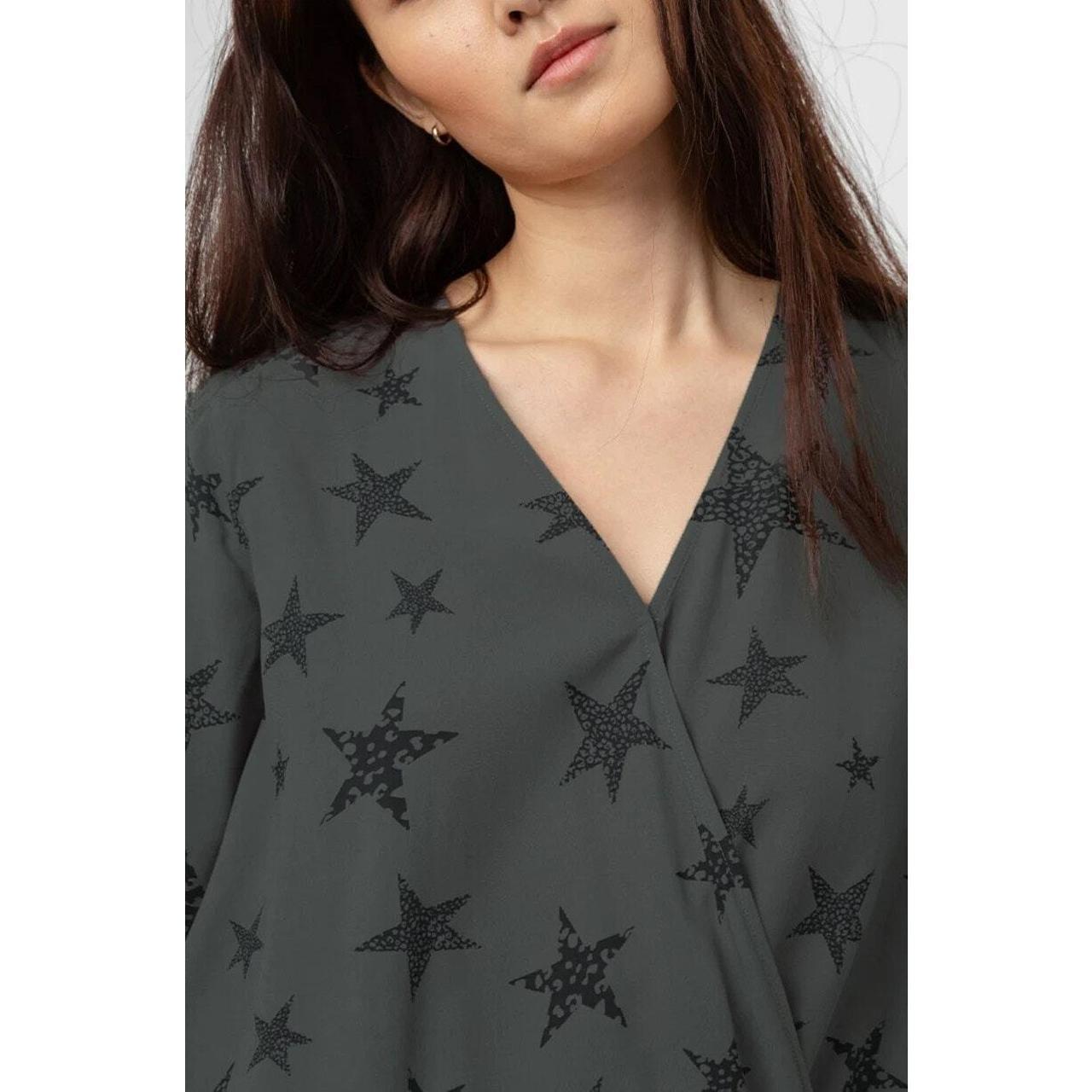 Rails Women's Blouse - Grey - L – Rails Hillary T… - image 2