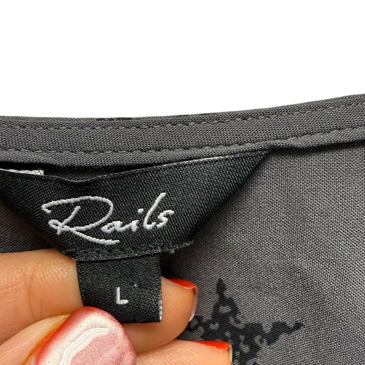 Rails Women's Blouse - Grey - L – Rails Hillary T… - image 6