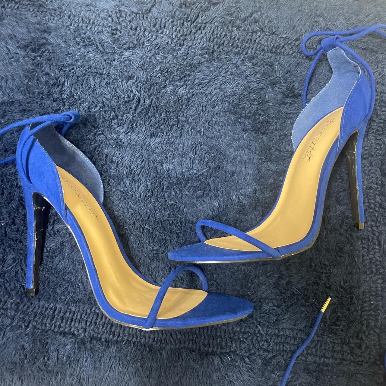 Shoedazzle 2024 blue heels