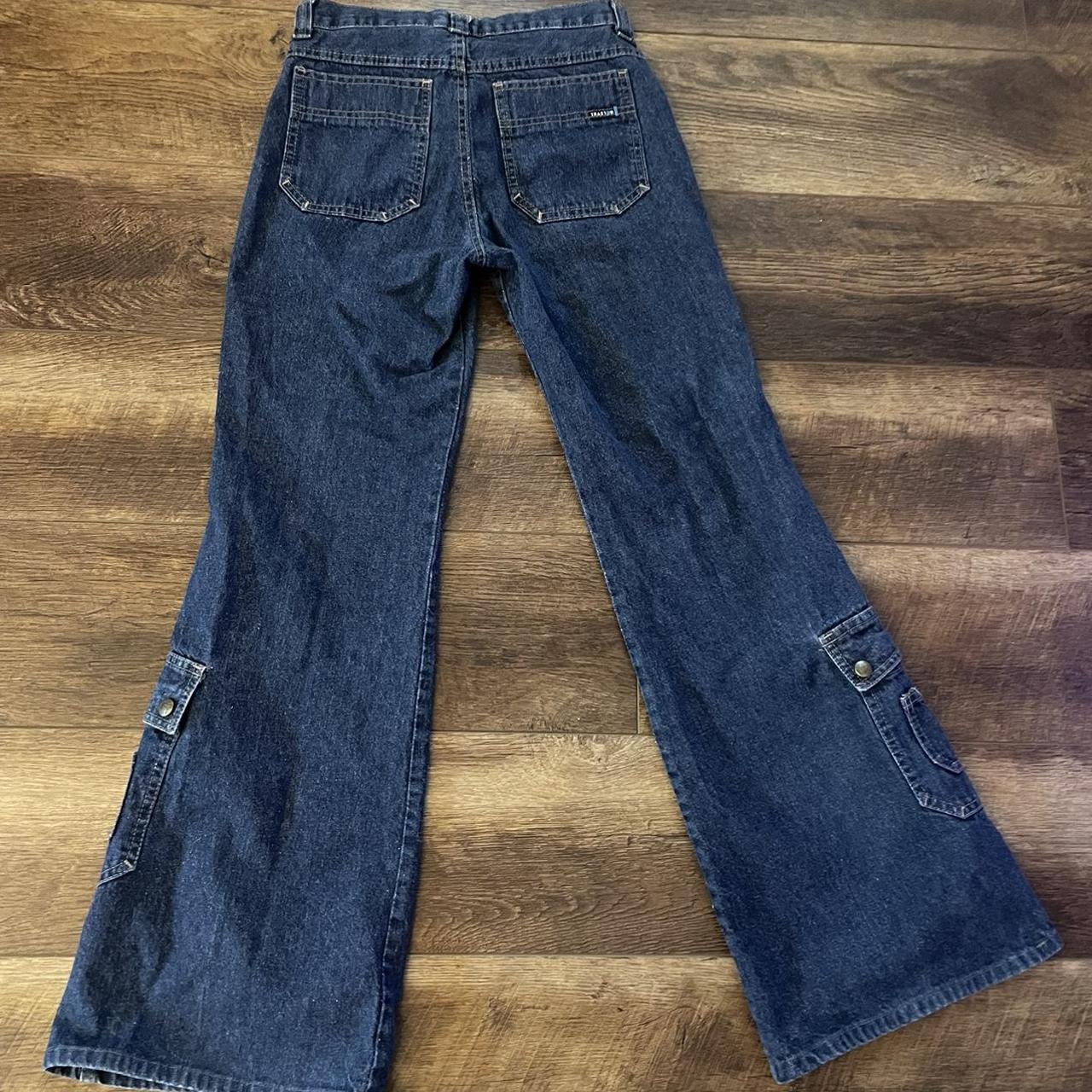VINTAGE Tractor jeans with amazing pockets on the... Depop