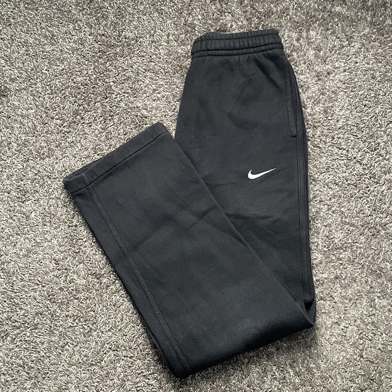 Nike Black Sweatpants Flaws as seen W 14 in L... Depop