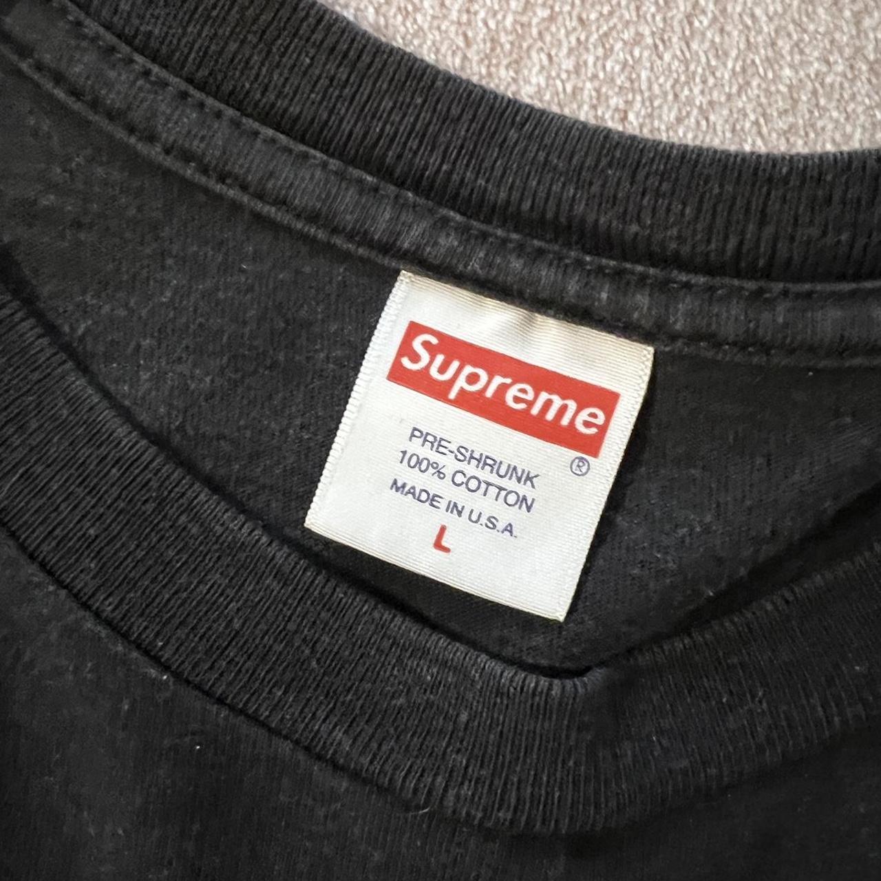 Large Black Supreme Ludens T-Shirt - Had this one... - Depop