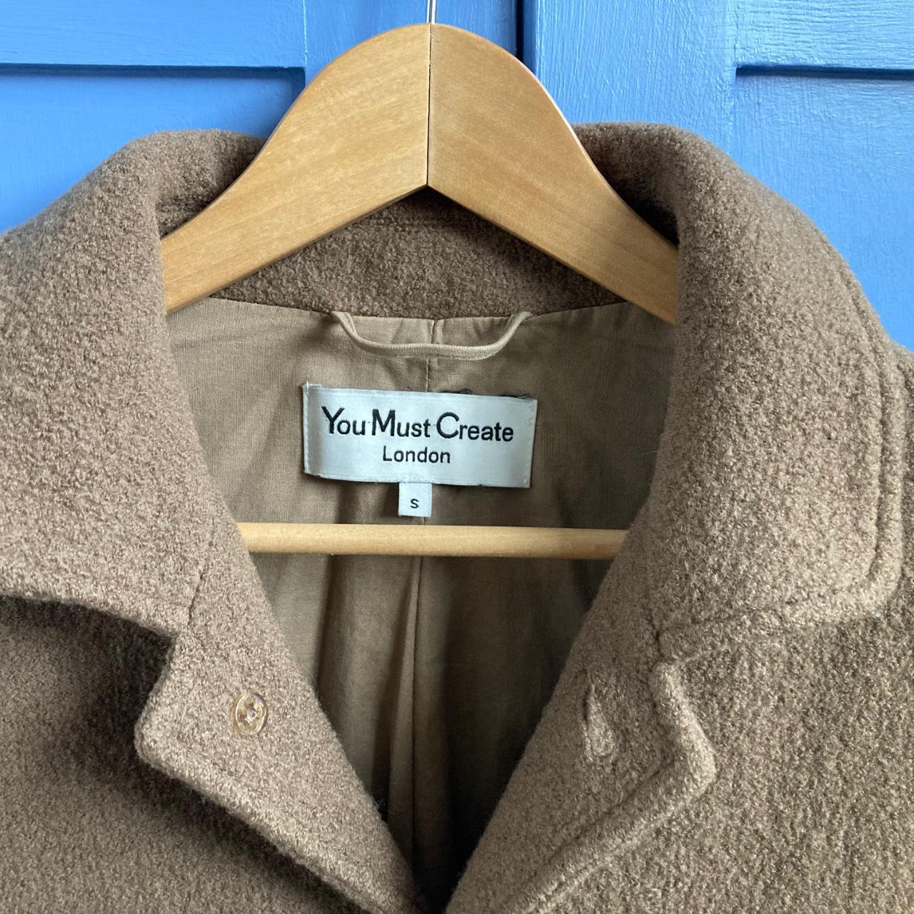 Gorgeous wool men's coat by YMC, fully lined. Hardly... - Depop
