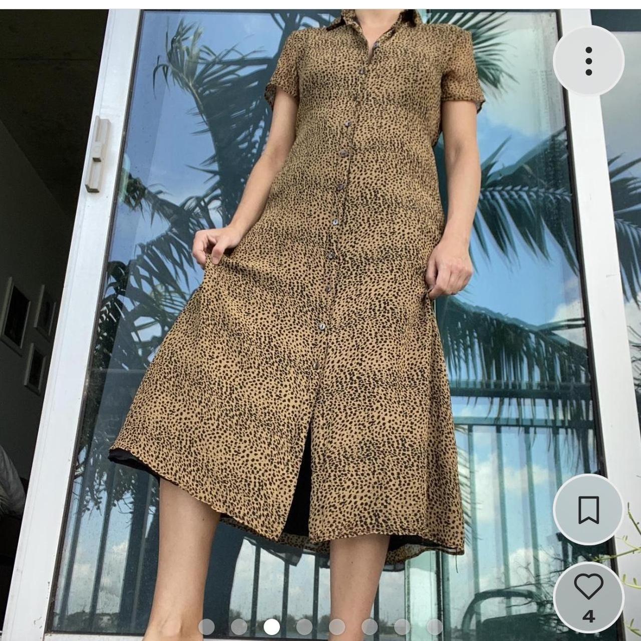 Robbie Bee Women's A-line Dress Tan 12 – Robbie Bee Vintage