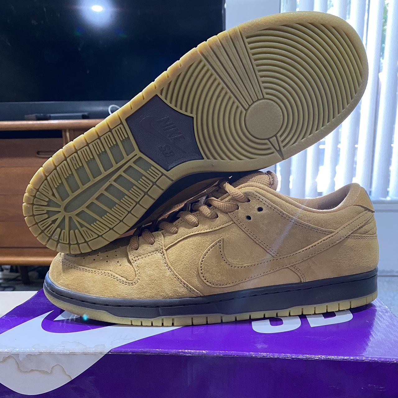 Nike sb low dunks “wheat mocha” size 11 Junk clean... - Depop