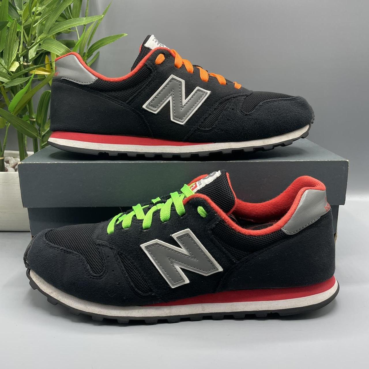 Black and red 2024 new balance 373