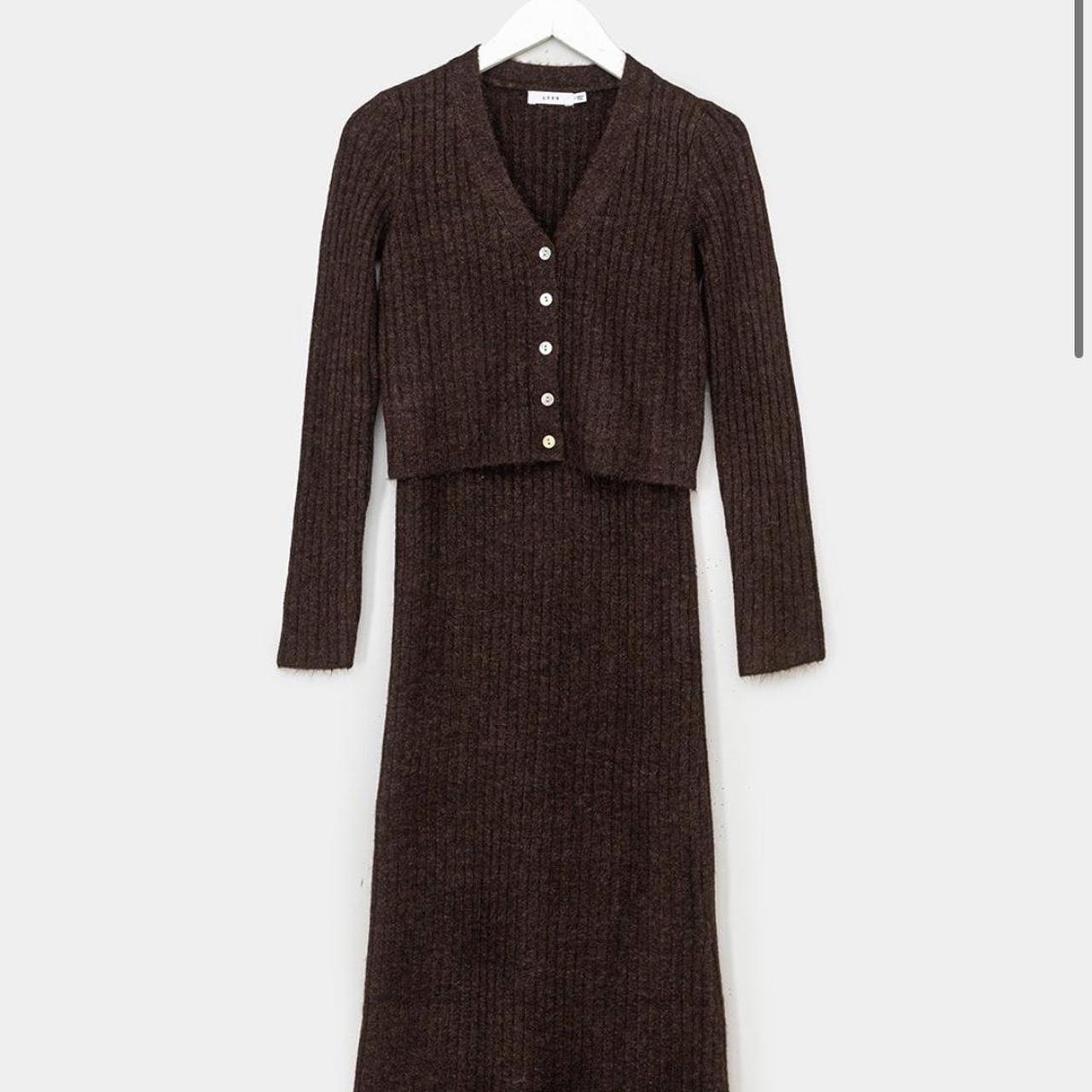 LUSH Clothing Women's Brown Dress (3)