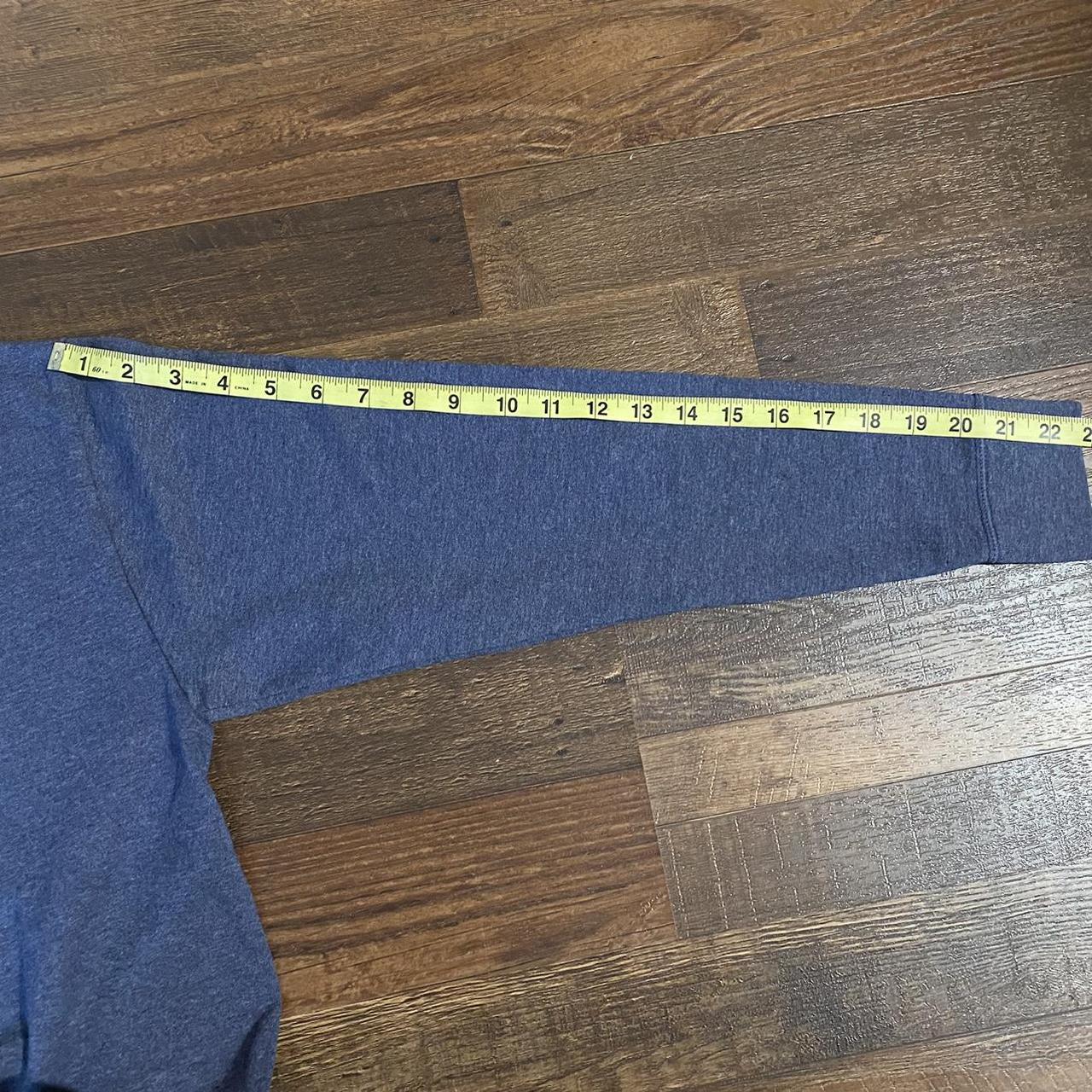 Hanes Navy Sweatshirt - cute sweatshirt with a... - Depop