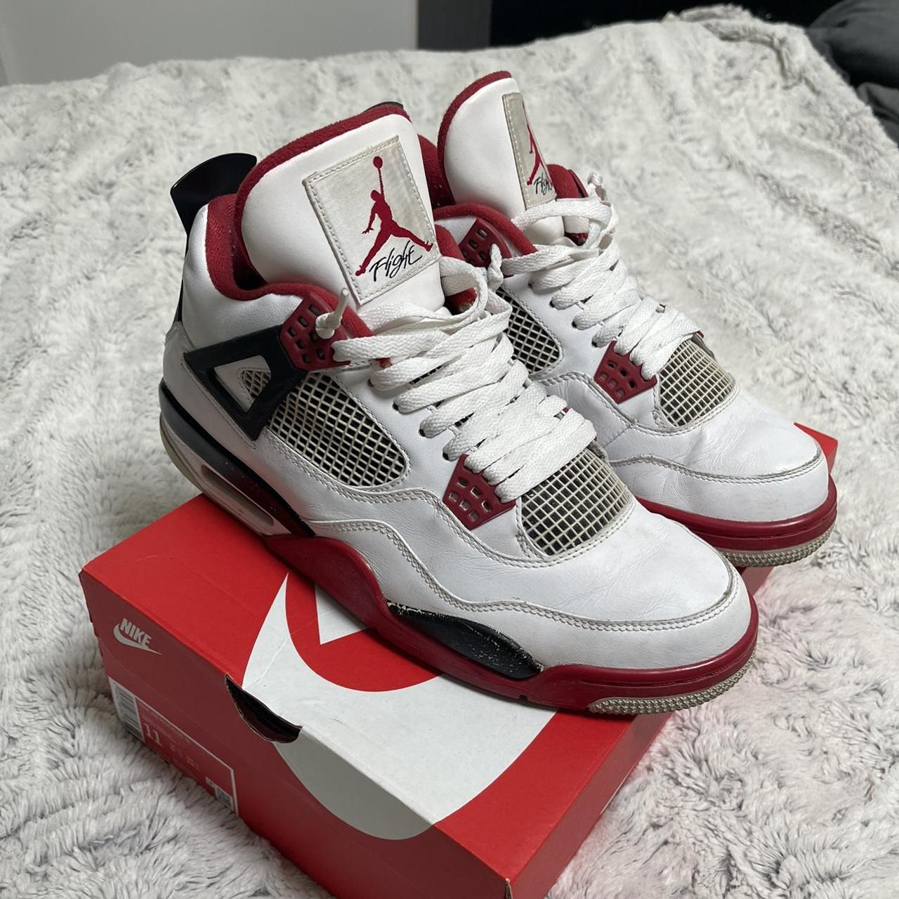 Jordan 4 Fire Red (2012 release) 100% authentic Size... - Depop