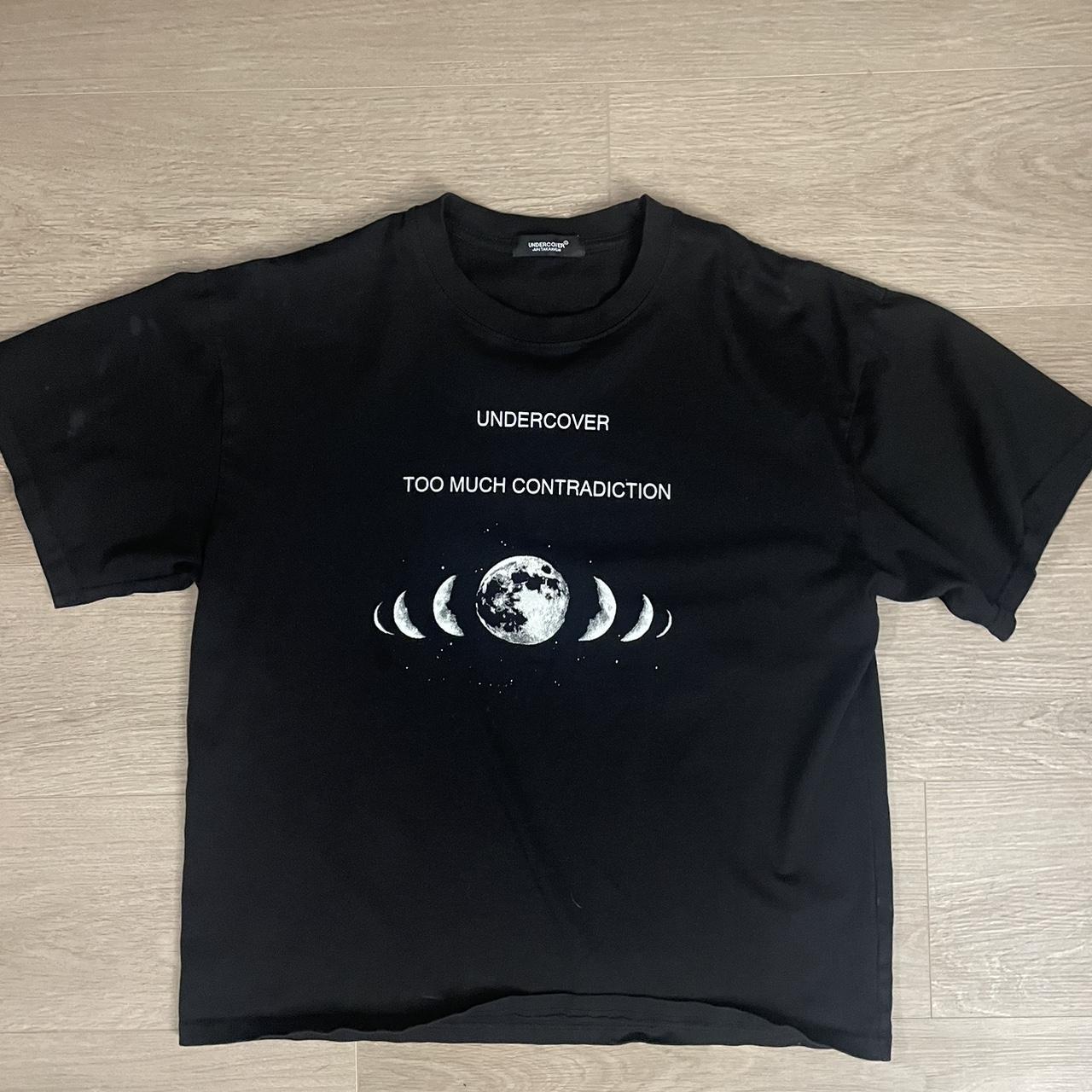Supreme undercover eye tshirt Black and - Depop