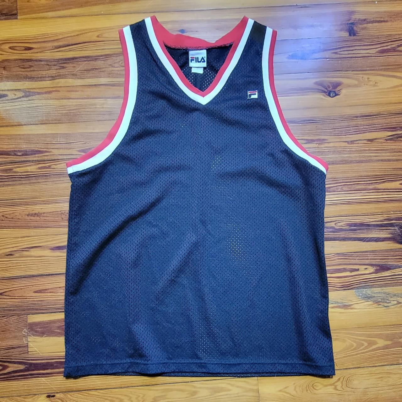 Vintage fila basketball jersey