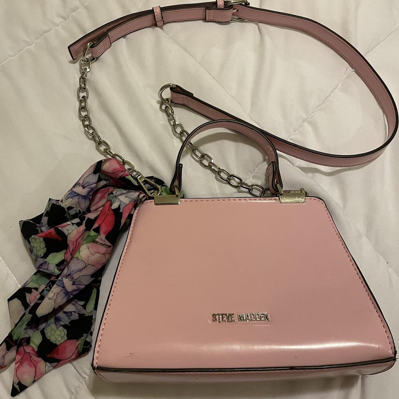 Steve madden pink purse Pen mark and a small scuffed... - Depop