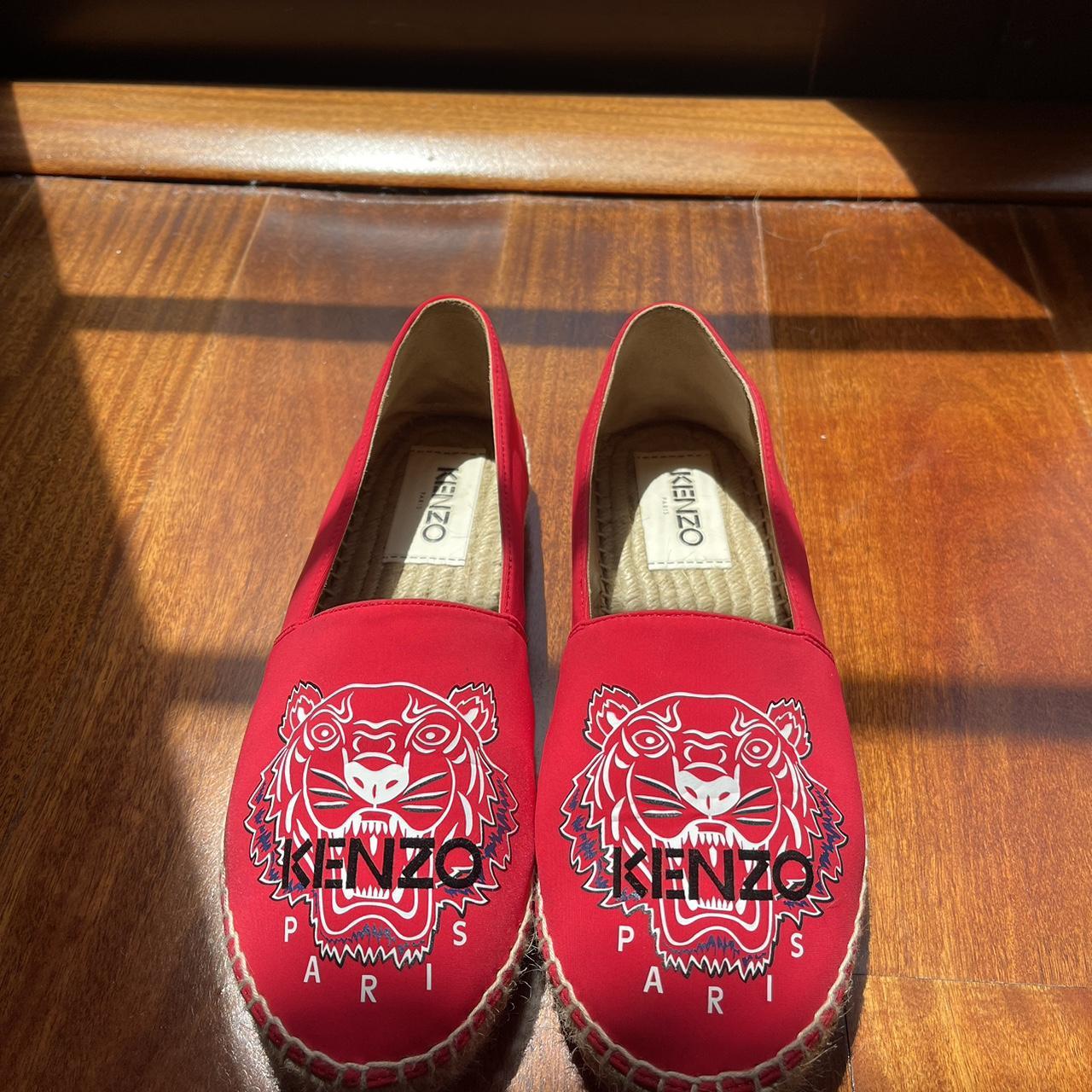 Kenzo cheap red shoes