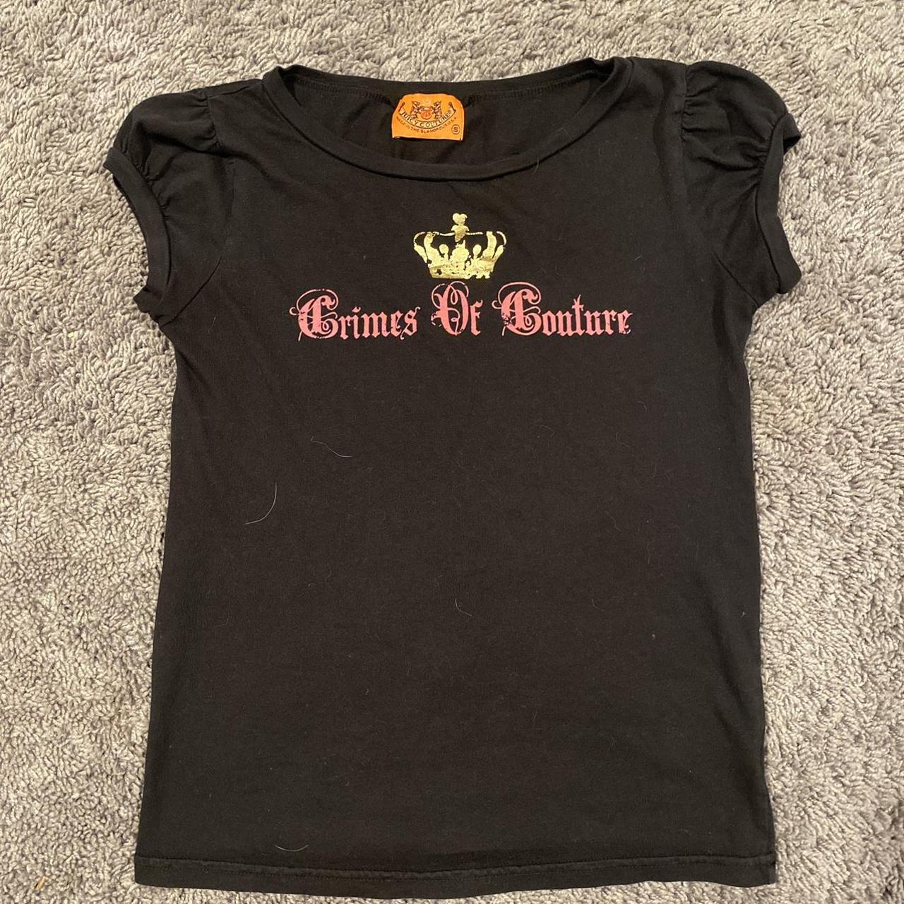 JUICY COUTURE★Dog print コットン 半袖 T-shirt JC287 Juicy_Couture_Casual_Girl_Shor