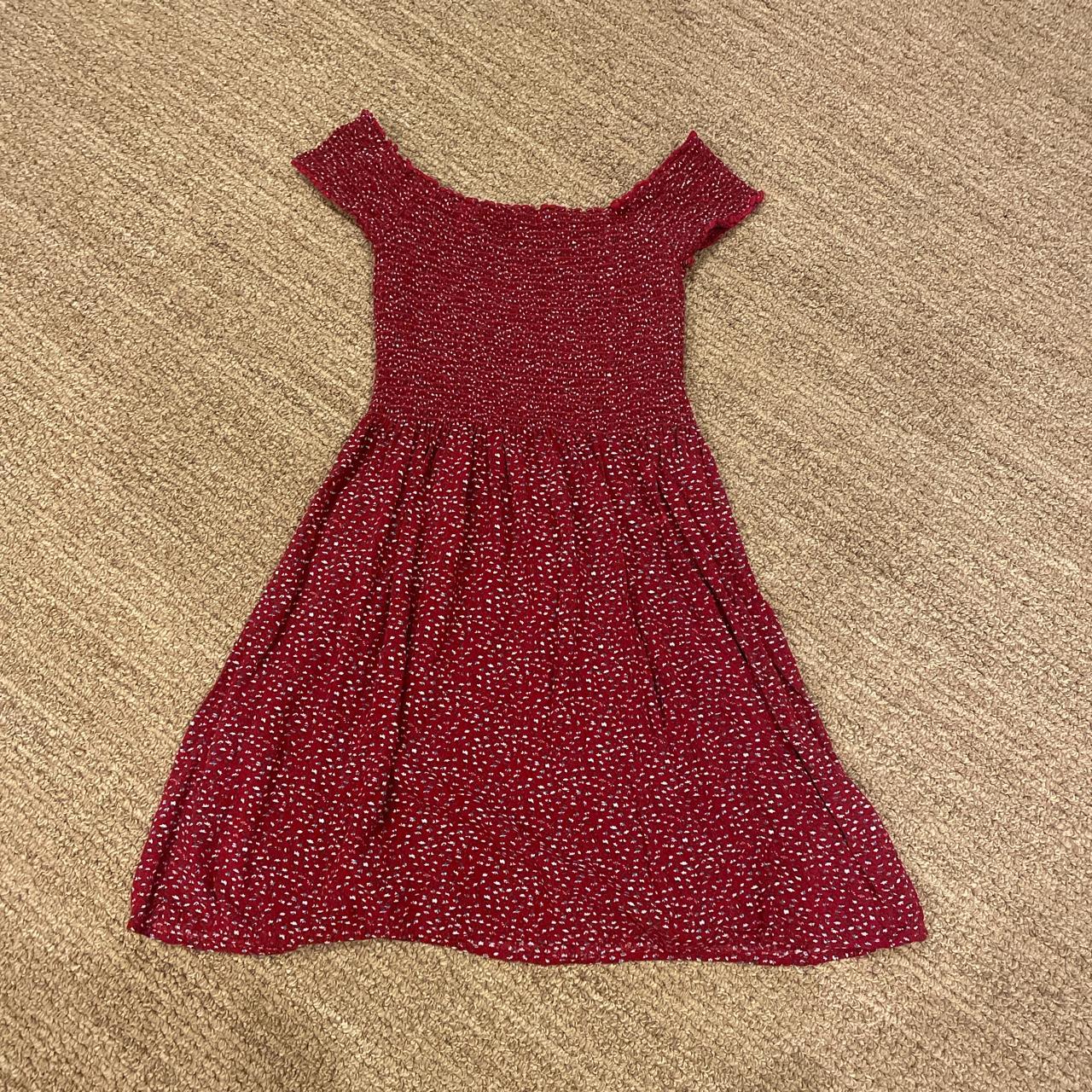 Brandy Melville Women's Red Dress Depop