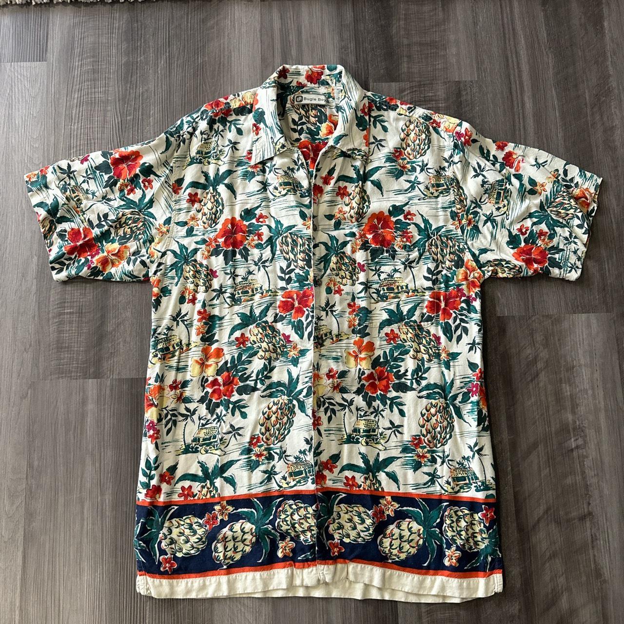 Louis Vuitton Ss21 summer hawaiian shirt designed by - Depop