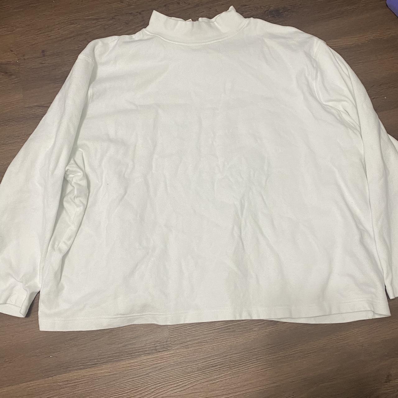 Women's White Sweatshirt | Depop