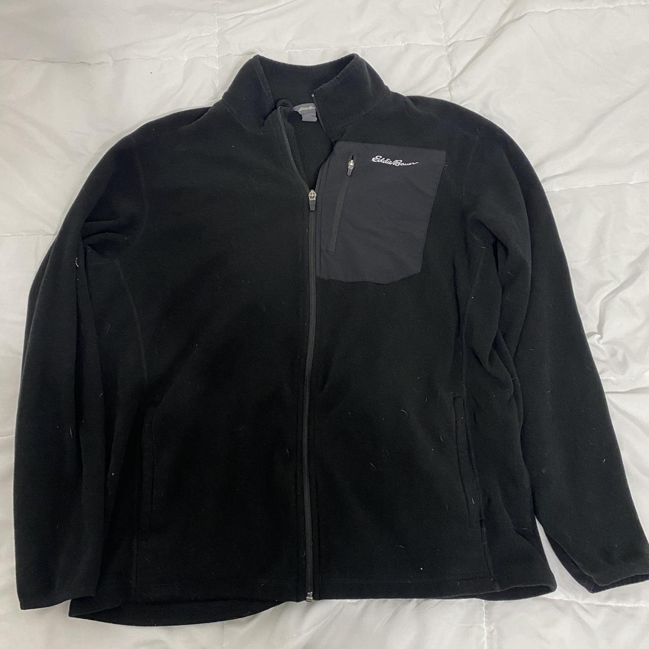 Eddie Bauer Men's Black Sweatshirt | Depop