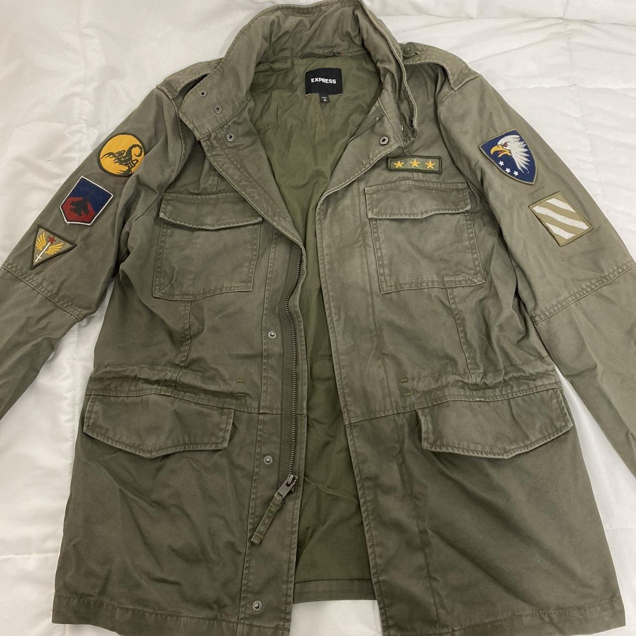 Express hot sale military jacket