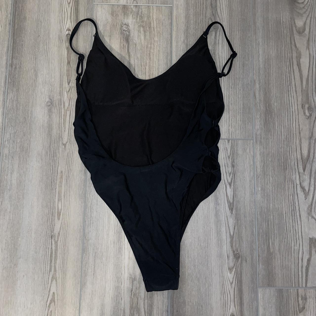 Aerie Women's Black Swimsuit-one-piece | Depop