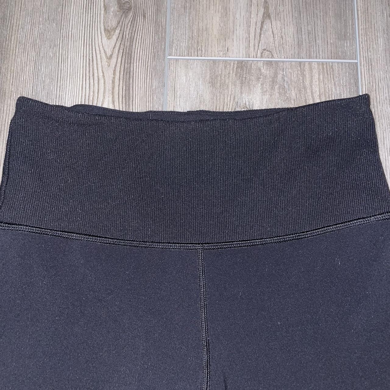 Black Athleta Studio Flared Pant - Size S, but will... - Depop