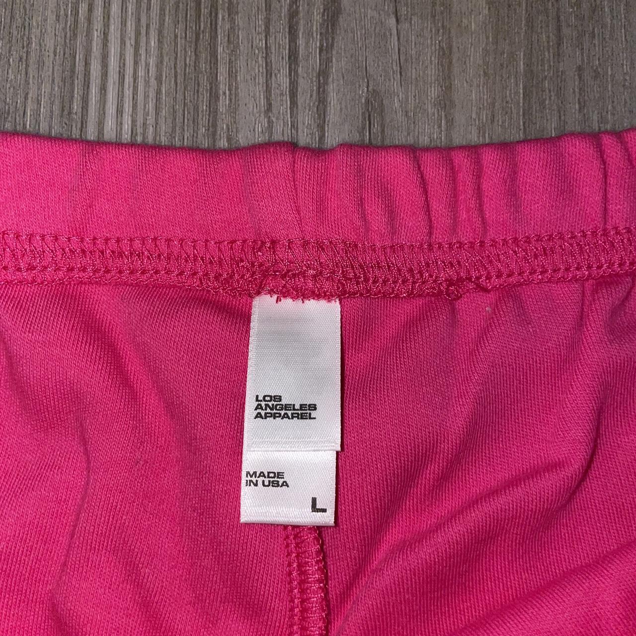 Barbie pink shorts from Los Angeles Apparel - New... - Depop