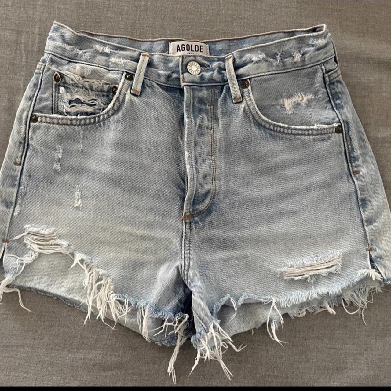 Agolde Jaden high rise Jean shorts Agolde Jaden