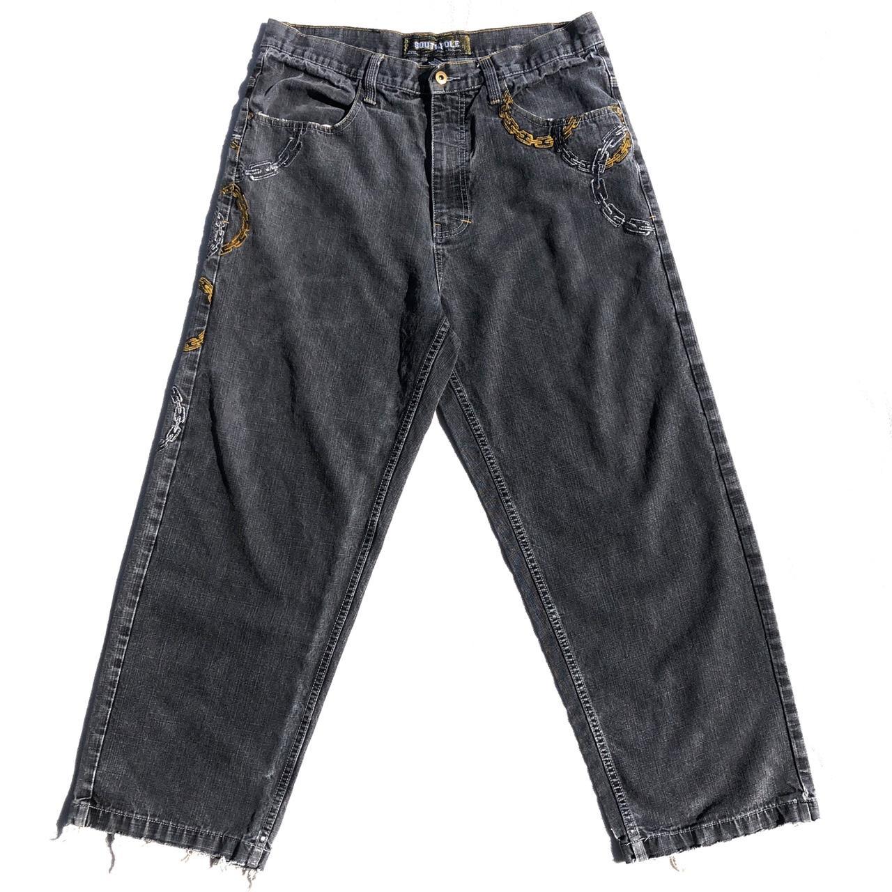 CRAZY SOUTHPOLE CHAINLINK JEANS. Super rare | Depop