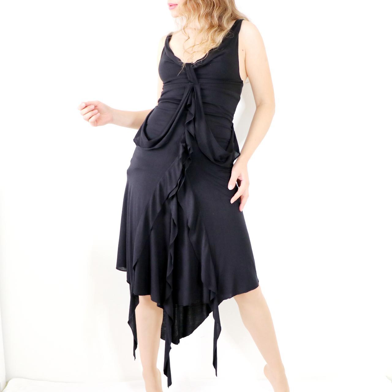 Y2k Playboy Dress Frilled Vintage Midi Dress... Depop