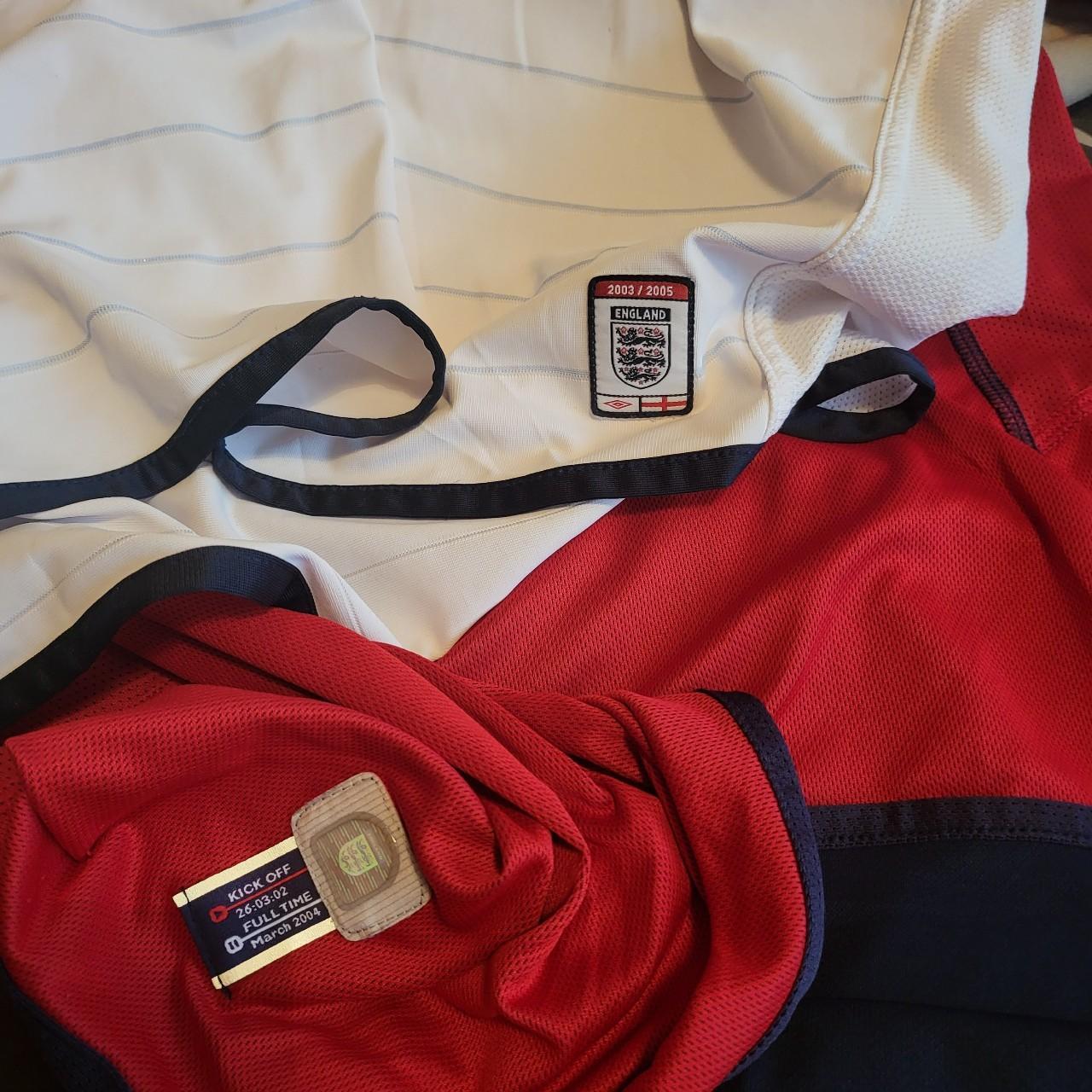 England 2003 2005 England Umbro Reversible Shirt Reversible