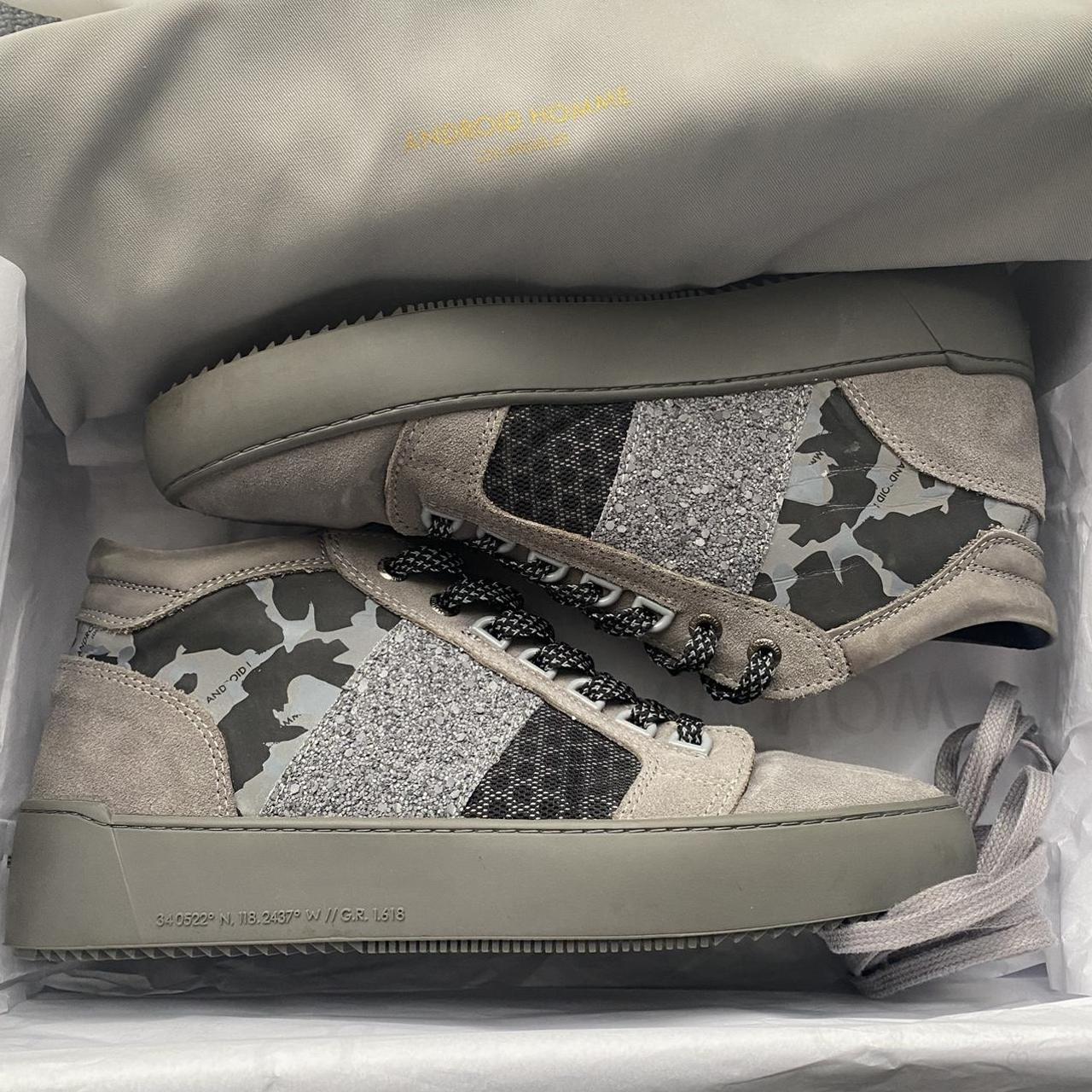 ANDROID HOMME Propulsion mid Silver grey Depop